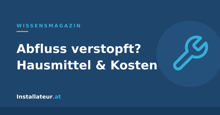 Verstopfter Abfluss: Ursachen, Hausmittel & Profi-Hilfe
